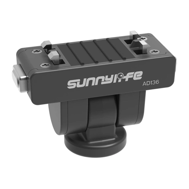 Sunnylife 1/4  Quick-Release Adapter with 180&deg; Rotation for Insta360 X4 Air / X5 / Ace Pro 2 / 1 / Ace