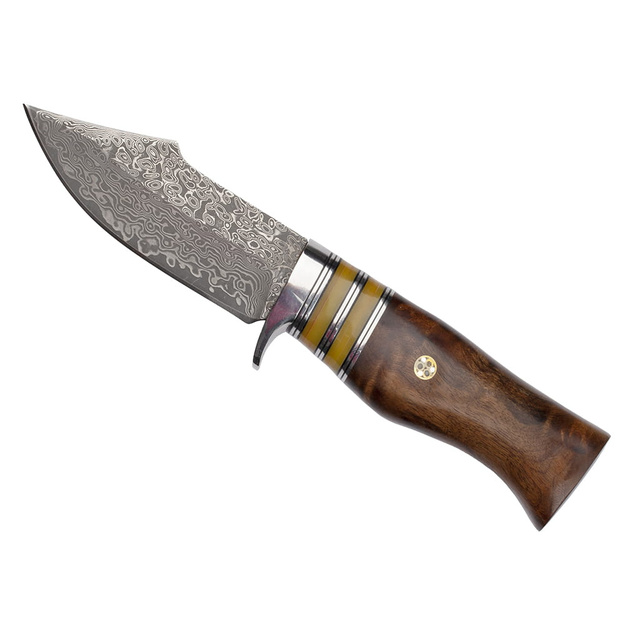TAKOMA Damascus Steel Hunting Knife N-959