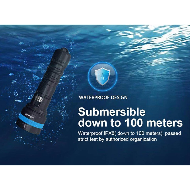 Фонарь XTAR D06 1600lm, комплект
