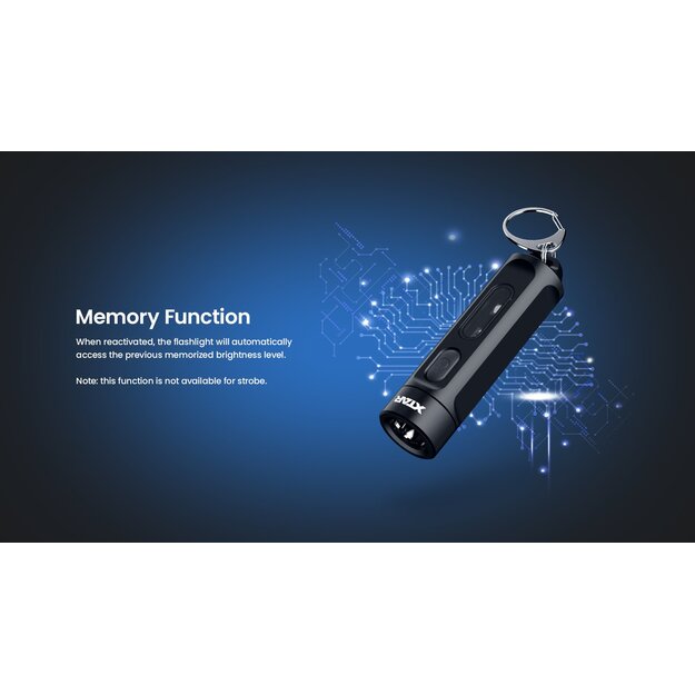 Xtar T1 Rechargeable LED Key Ring flashlight
