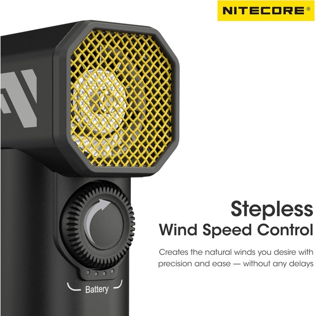 Nitecore CW20 daudzfunkcionāls kabatas ventilators