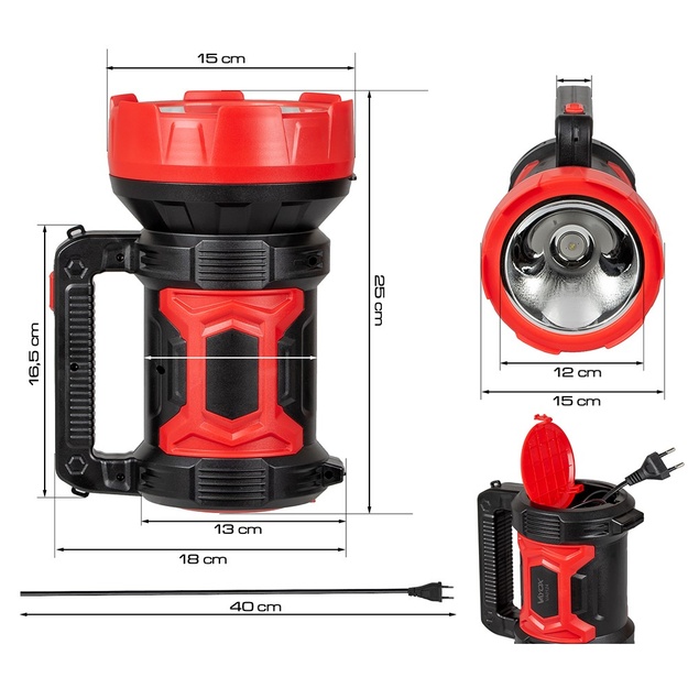 Vayox VA0124 uzlādējams prožektors 10W 400lm