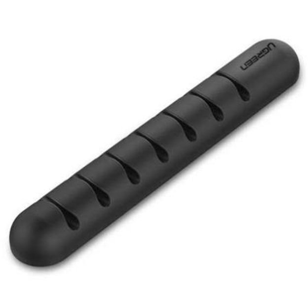 Ugreen LP114 Self-Adhesive Cable Organizer for 7 Cables Black