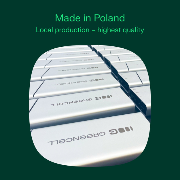 Powerbank Green Cell PowerPlay Pro, 20800 mAh, 65 W, Ātrā uzlāde, PD, Ultra Charge