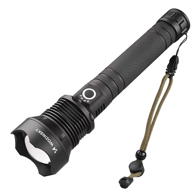 Тактический фонарь Wozinsky WLT-20W, 20W, 2000lm, светодиоды CREE, IP65, зум
