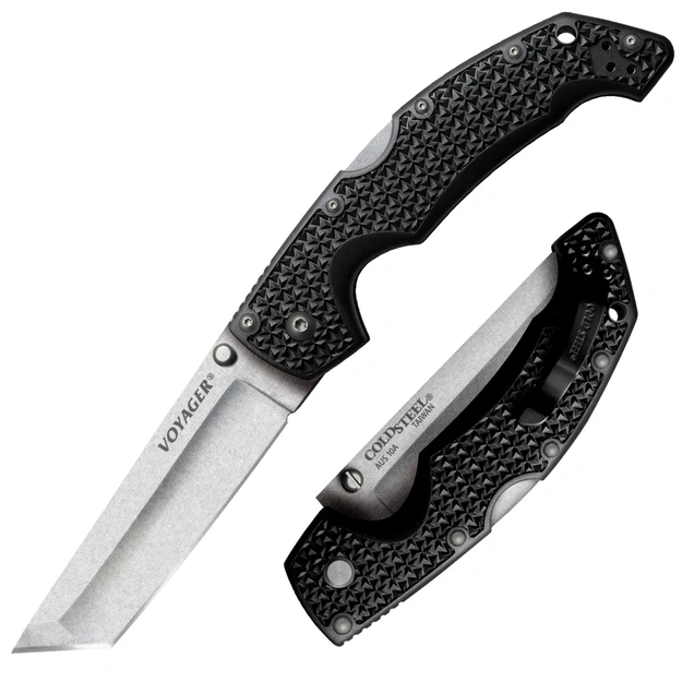Cold Steel Voyager liels Tanto saliekamais nazis, AUS10A, CS-29AT