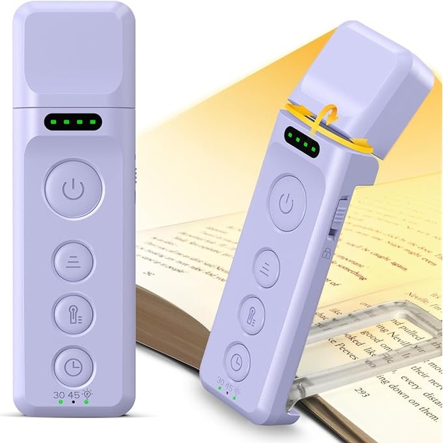 Glocusent uzlabota lasāmlampiņa, USB, ceriņkrāsas, GLCSNTA2816