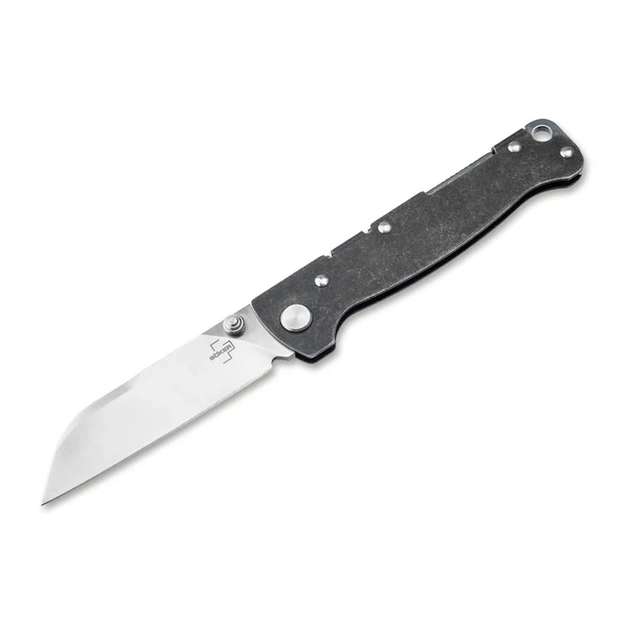 Boker Plus Atlas Sheepsfoot TS One-Handed Folding Knife, 01BP0066