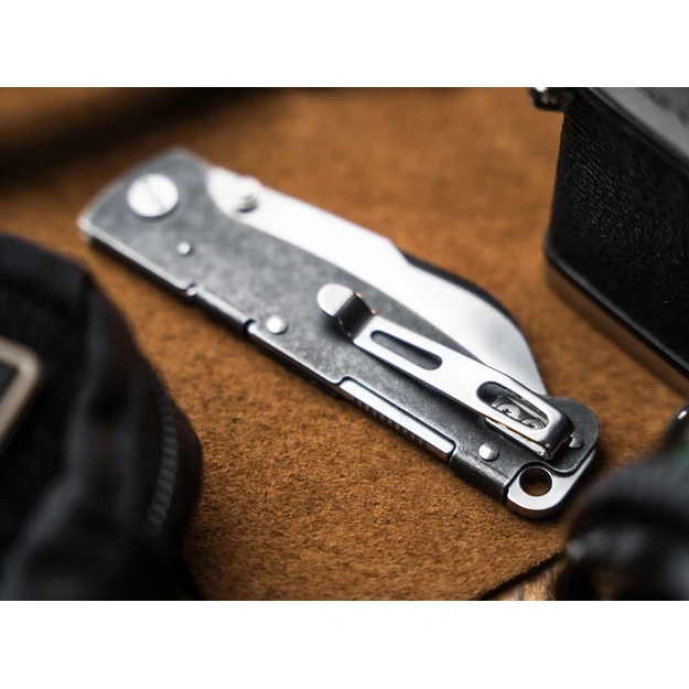 Boker Plus Atlas Sheepsfoot TS One-Handed Folding Knife, 01BP0066