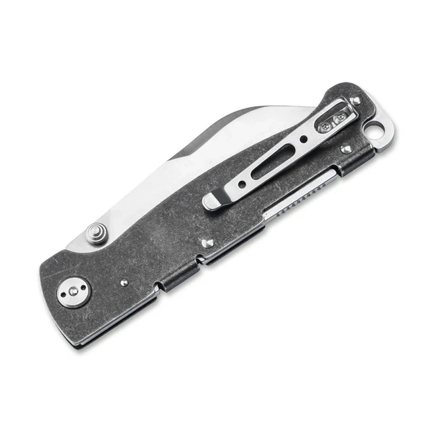 Boker Plus Atlas Sheepsfoot TS One-Handed Folding Knife, 01BP0066