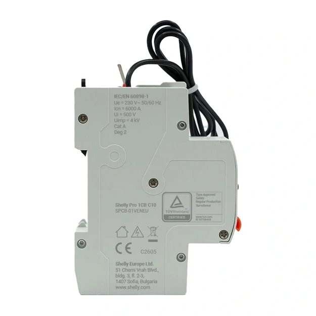 Miniature Circuit Breaker SHELLY Pro 1CB C10