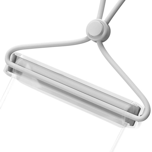 Baseus cilindriska ūdensnecaurlaidīga viedtālruņa soma ar bīdāmo vāku (balta)