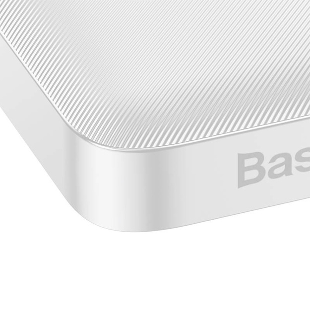 Аккумулятор Baseus Bipow 10000mAh, 20W (белый)