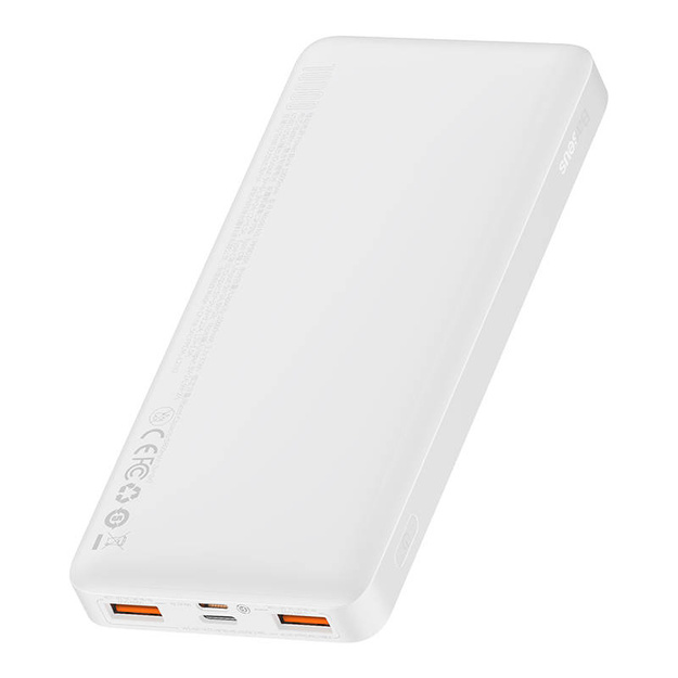 Аккумулятор Baseus Bipow 10000mAh, 20W (белый)
