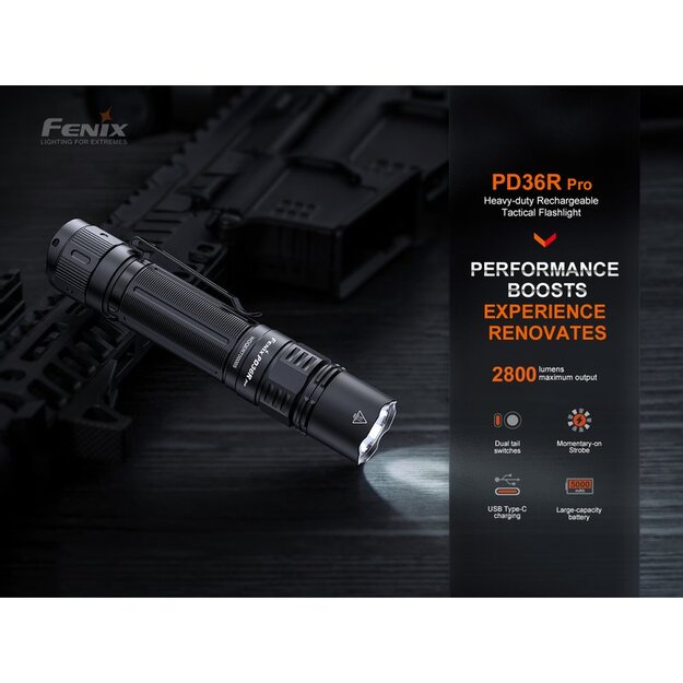 Fenix ​​​​PD36R Pro Led lukturītis
