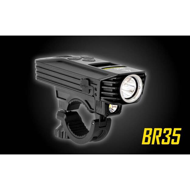 Nitecore velosipēda lukturis 1800lm BR35