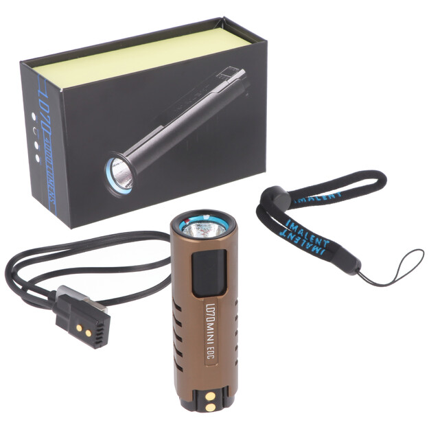 Imalent LD70 4000lm lukturītis BRŪNS