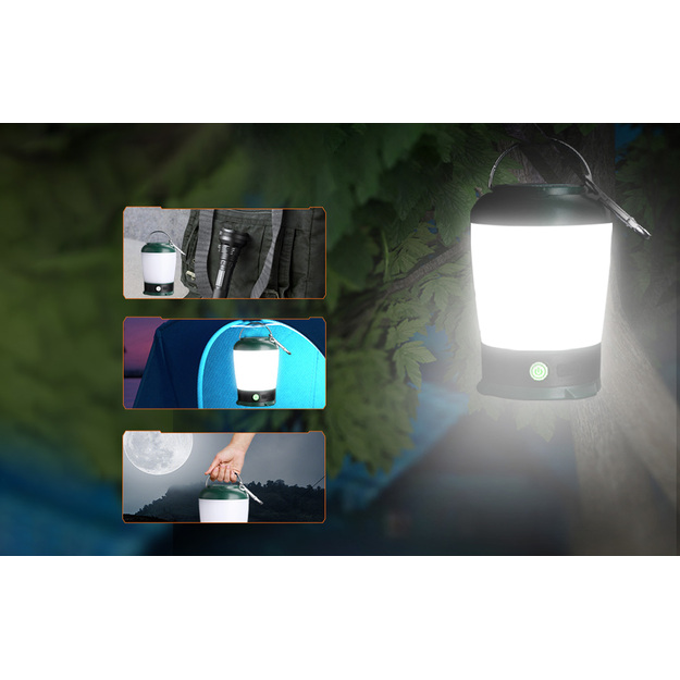 Superfire T31 kempinga lampa, 320lm, USB