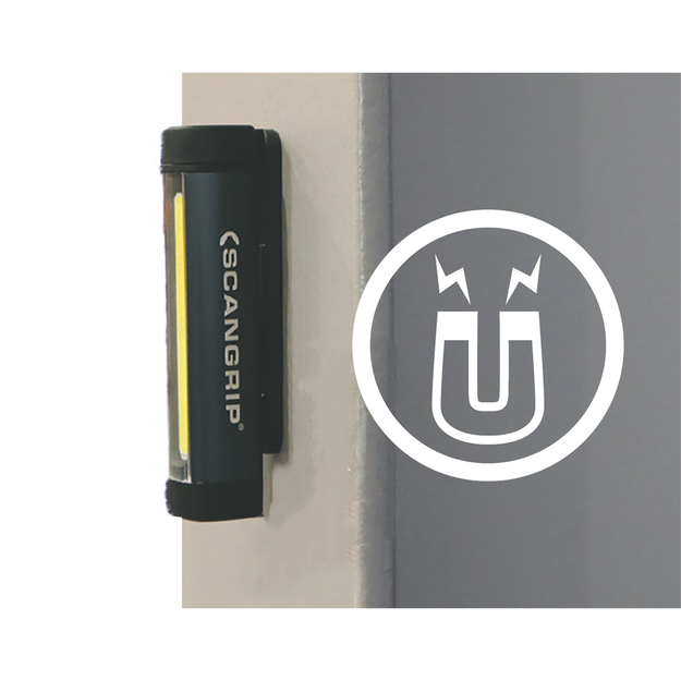 Scangrip universāls darba lukturītis ar sprādzi