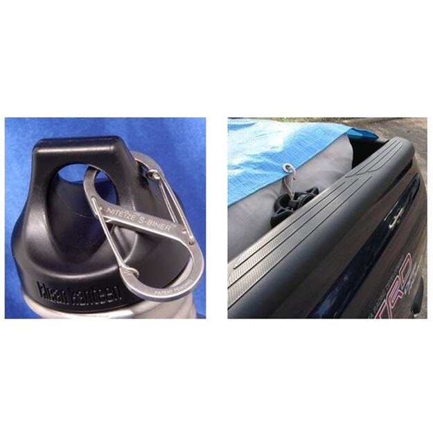 Nite Ize S-Biner #2 nerūsējo&scaron;ā mazā karabīne &mdash; SB2-03-11