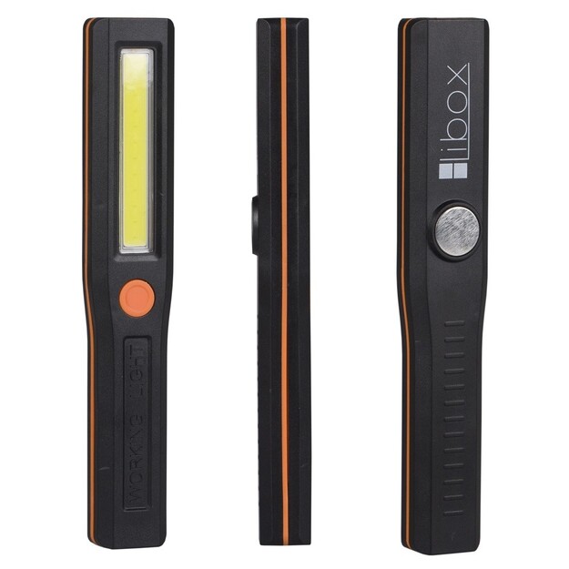 LIBOX kabatas lukturītis ar magnētu LB0173