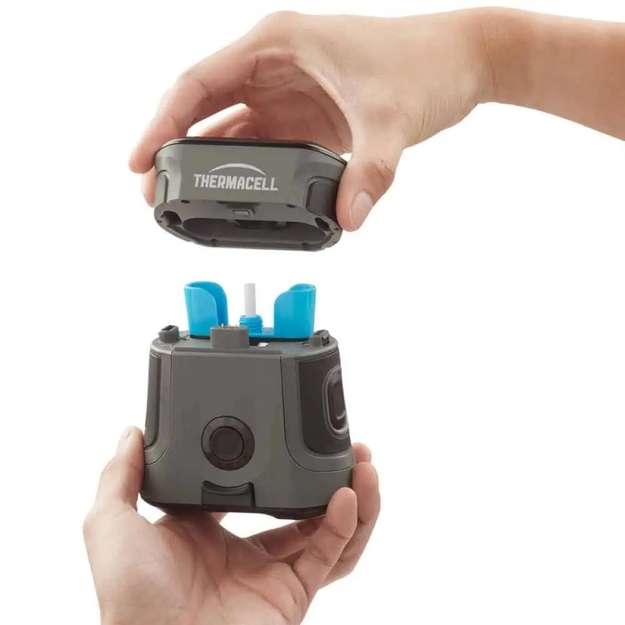 Thermacell EX90I moskītu atbaidī&scaron;anas uzlādējama ierīce, melna 
