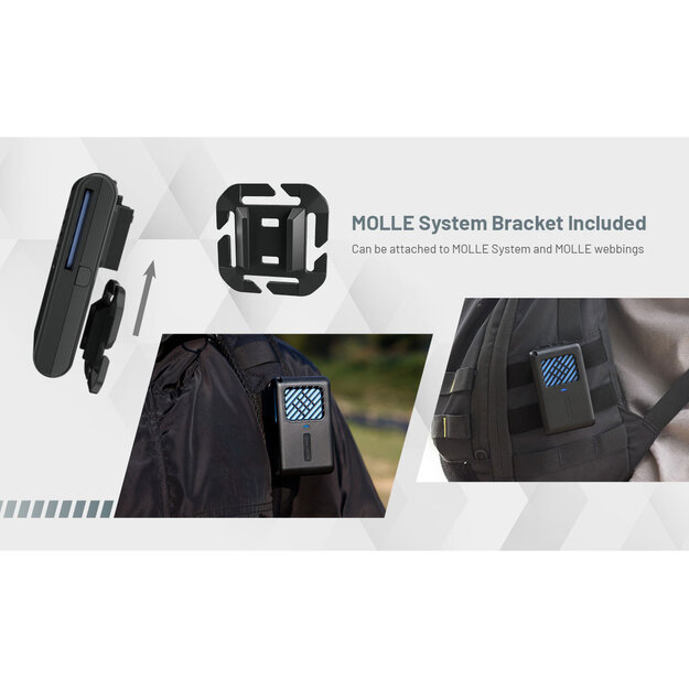 Nitecore EMR06 - moskītu atbaidī&scaron;anas līdzeklis, integrēta uzlādējama baterija