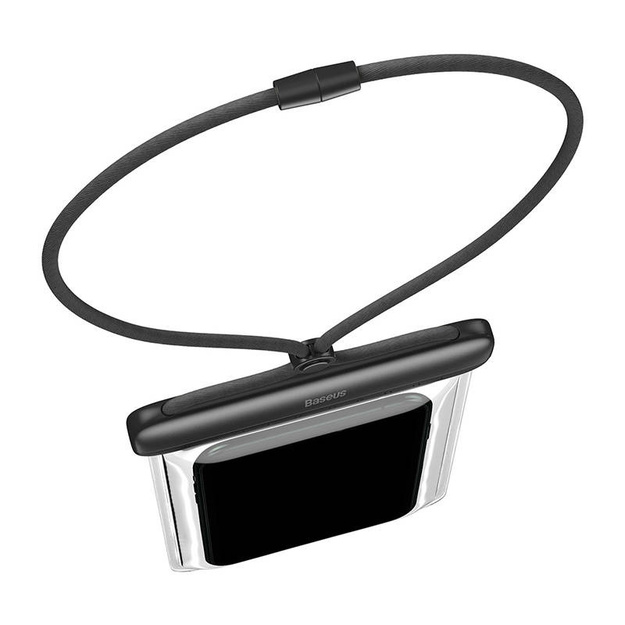 Baseus AquaGlide ūdensnecaurlaidīgs telefona futrālis (melns)