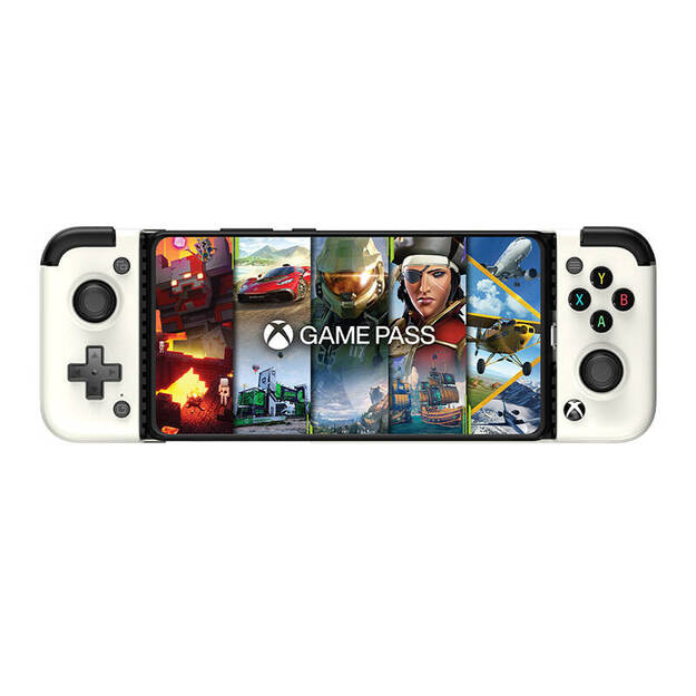 Spēļu kontrolieris GameSir X2 Pro White USB-C ar viedtālruņa turētāju