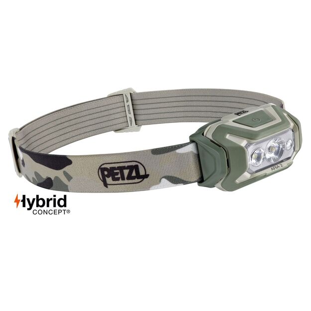 Petzl Aria 2 RGB 450lm lukturis Camo E070BA01