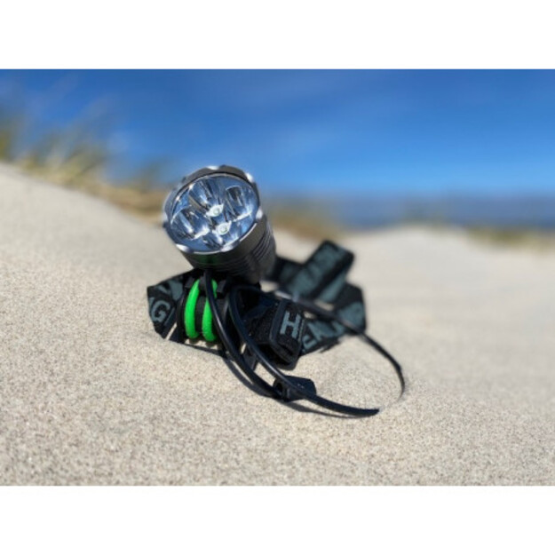 Ultravioletinių spindulių priekinis žibintas Amber Moon 42W