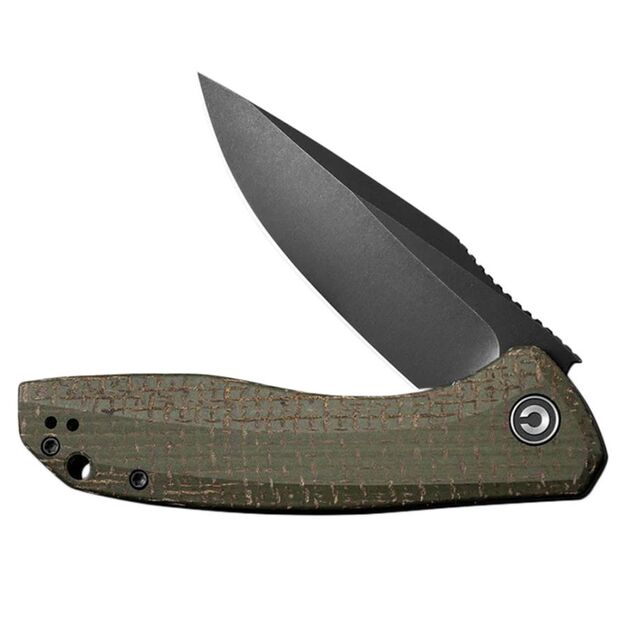 Civivi Baklash C801K nazis Green micarta