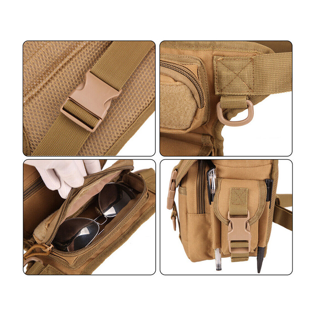 Taktiskā kājas soma Camo