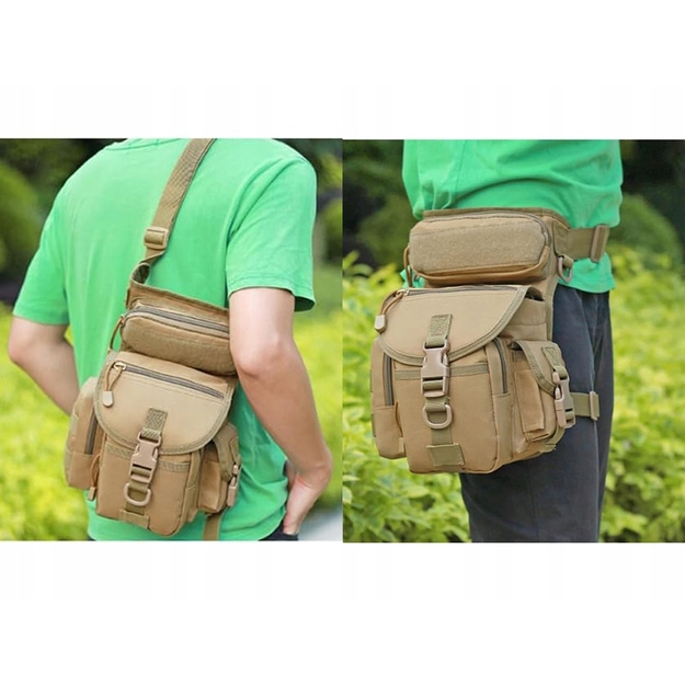 Taktiskā kājas soma Camo