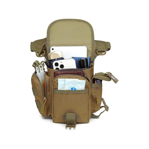 Taktiskā kājas soma Camo