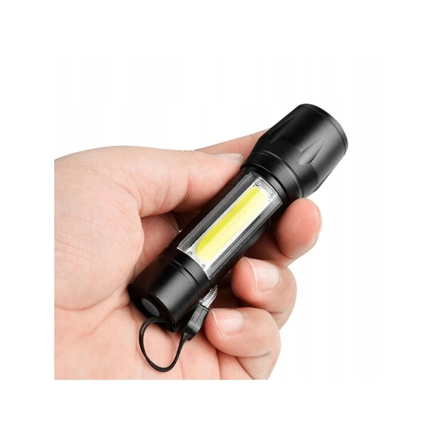 LED COB mini lukturītis, uzlādējams