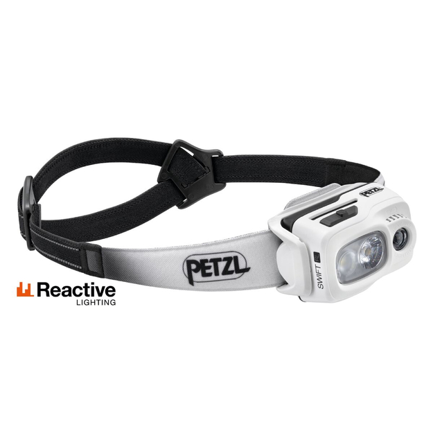 Petzl Swift RL lukturītis 1100lm E095BB02 Balts
