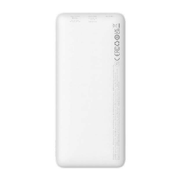 Baseus Airpow 10000mAh 20W baro&scaron;anas bloks (balts)