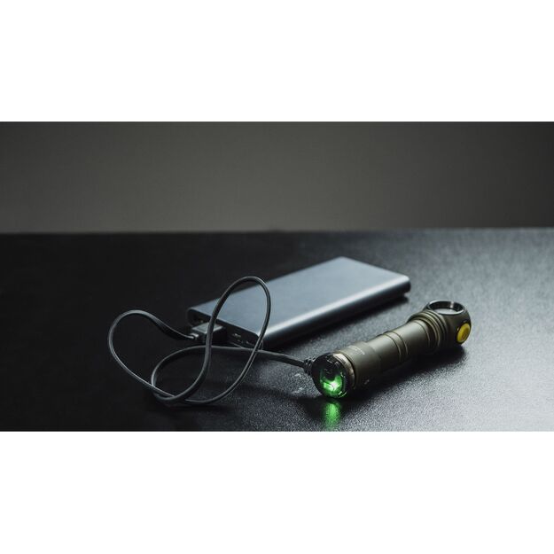 Armytek Wizard C2 Pro Magnet USB Flashlight 2500lm Olive F08701CO