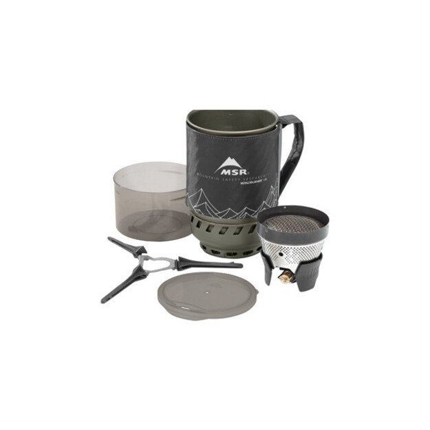 MSR WindBurner personīgā plīts sistēma - 1L (melna)