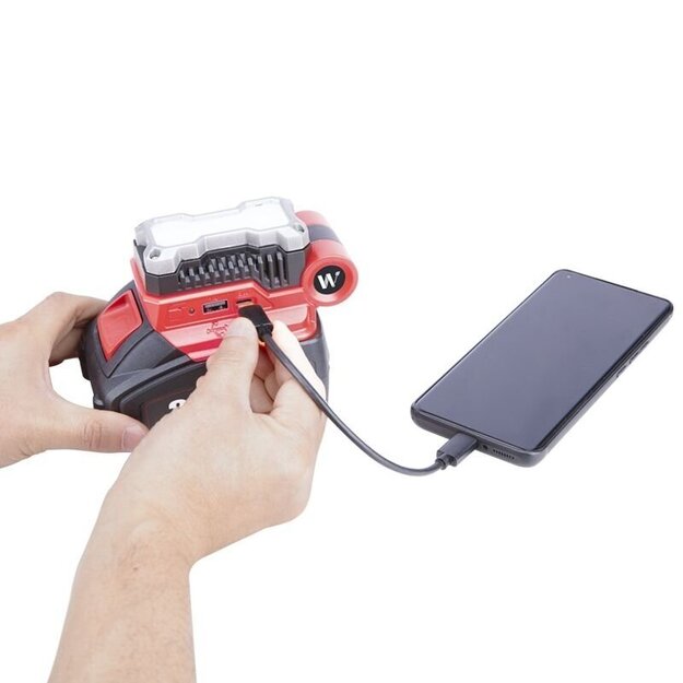 WORCRAFT USB adapteris akumulatoram 20V LI-ION