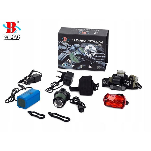 Velosipēdu lukturi - lukturis uz galvas