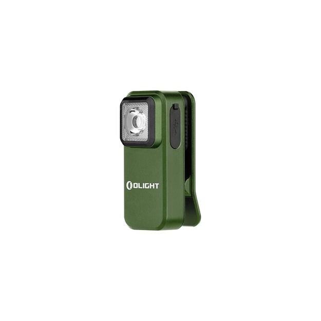 Olight Oclip uzlādējams lukturītis 300lm OD Green