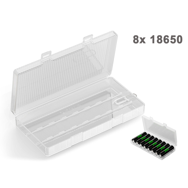 Коробка для аккумуляторов 8x18650