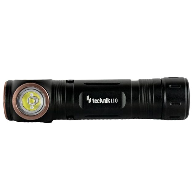 Technik flashlight L10 (+1x18650 2200mAh) Osram P9 + USB-C 1000 lm