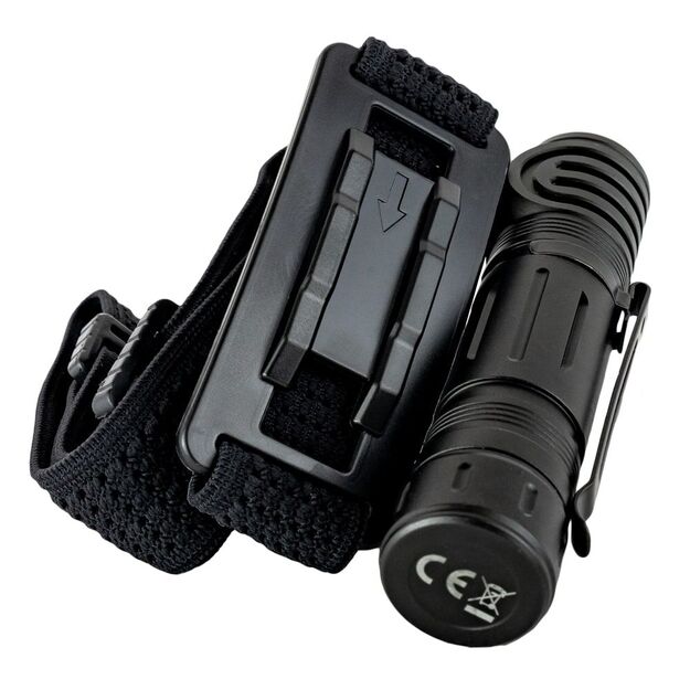 Technik flashlight L10 (+1x18650 2200mAh) Osram P9 + USB-C 1000 lm