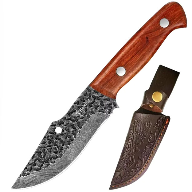 Foxter fiksēts asmens nazis ar maksti 22cm