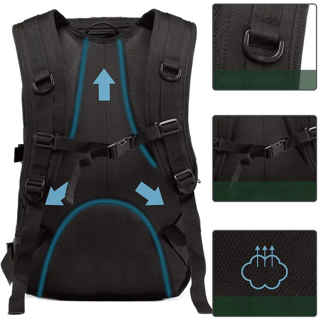 Foxter 60L tūrisma mugursoma