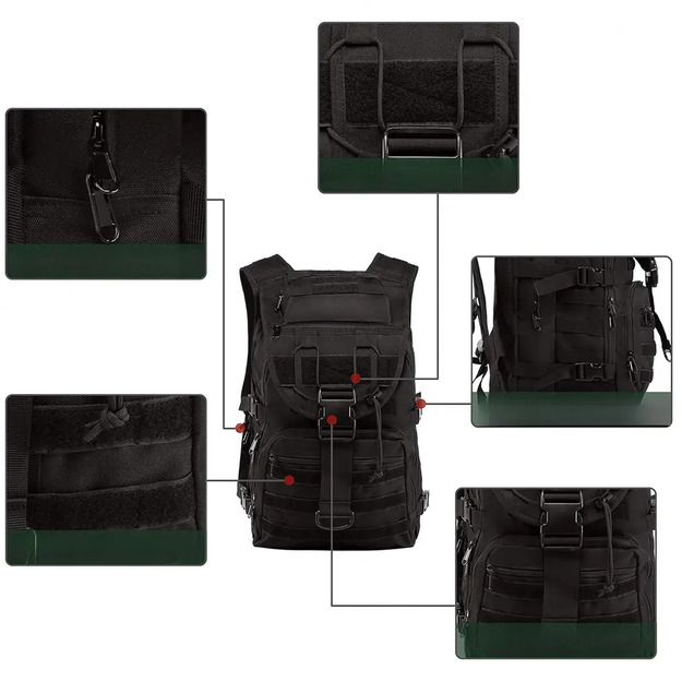 Foxter 60L tūrisma mugursoma