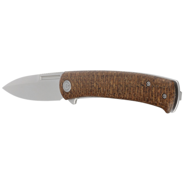 Civivi Cetos saliekamais nazis Brown Micarta / Tērauds 14C28N (C21025B-1)